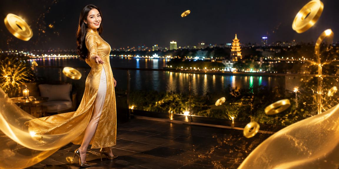 Khung cảnh VIP và phần thưởng đặc biệt tại Hà Nội với áo dài truyền thống