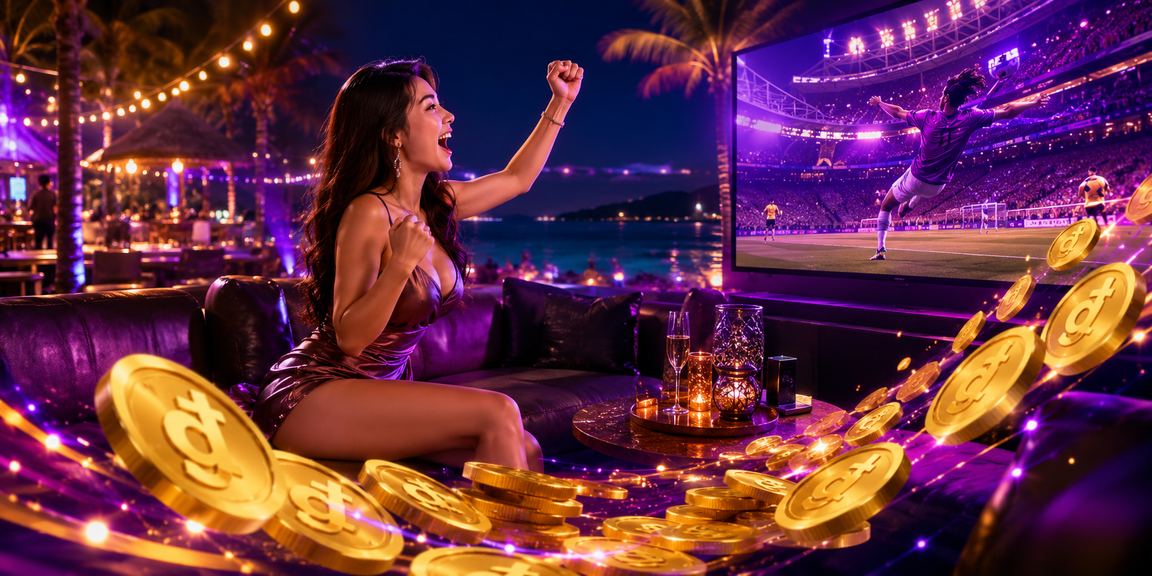 Khung cảnh bãi biển Phú Quốc với người dùng trải nghiệm casino trực tuyến trên điện thoại